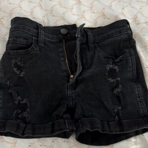 Hollister Black Jean Shorts for Women